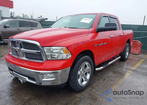 2012 Ram 1500 Slt from USA, damaged, VIN 1C6RD7LTXCS145993